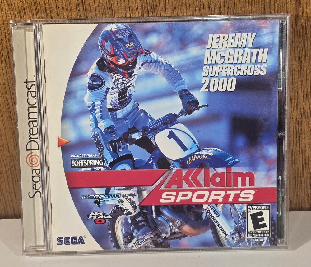 Sega Dreamcast Jeremy McGrath Supercross 2000 Complete CIB